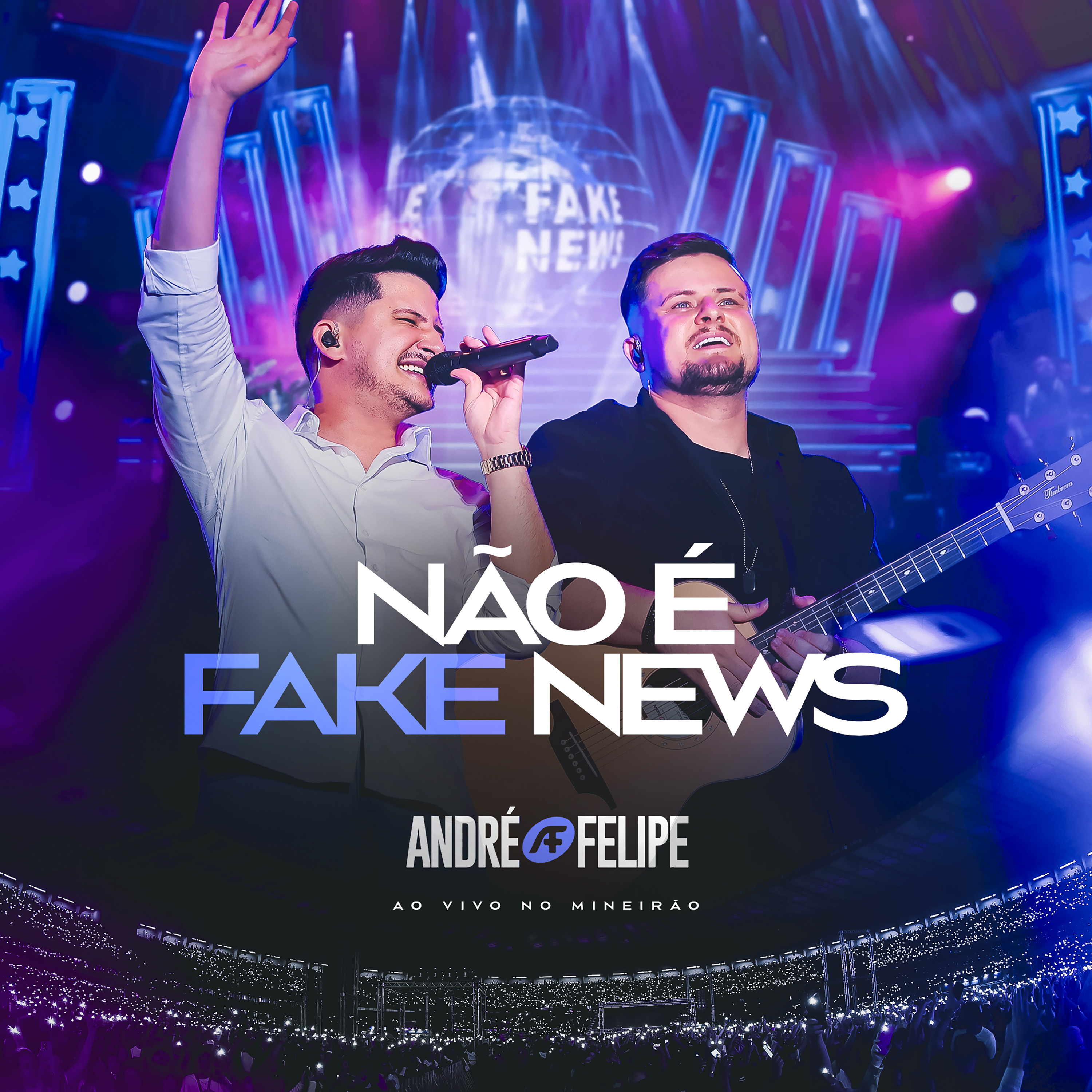 André e Felipe lançam “Não É Fake News”, uma canção sobre a realidade de Deus