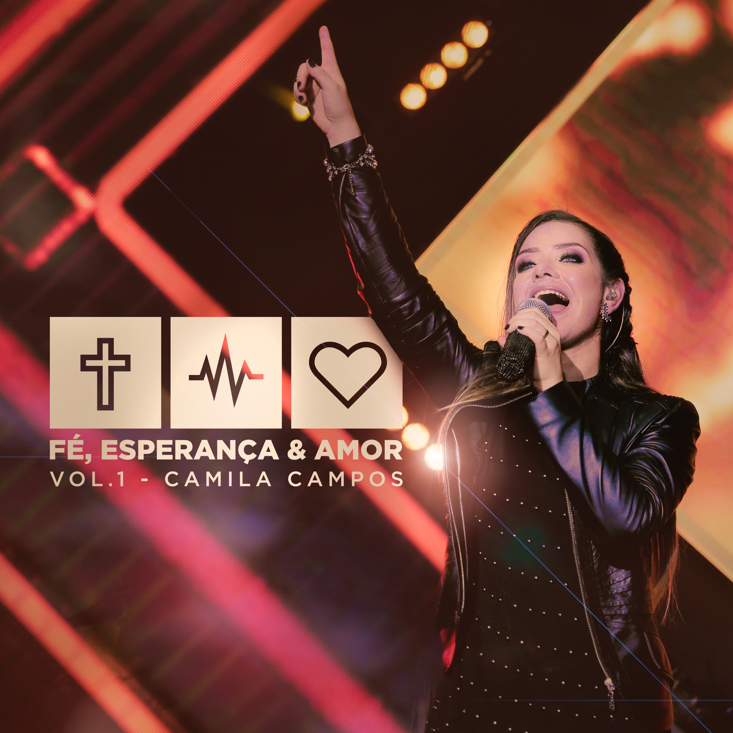 Em tempos de pandemia, a cantora mineira Camila Campos lança mensagens de vida por meio do EP “Fé, E